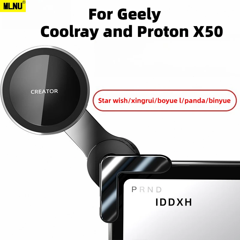 Car Magnetic Phone Mount For Geely Coolray and Proton X50 2025/2024 ,ABS Material No View Obstruction Interior Upgrade,2022-2023 
Car Magnetic Phone Mount For Geely Coolray and Proton X50 2025/2024 ,ABS Material No View Obstruction Interior Upgrade,2022-2023