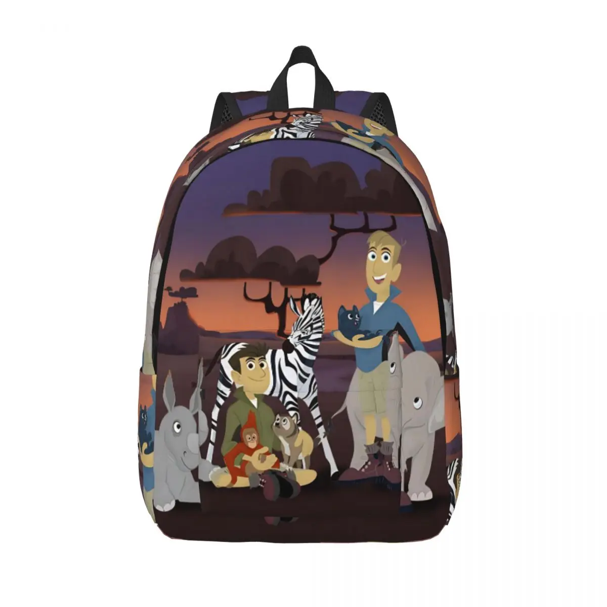 Wild Kratts for Teens Student School Bookbag Animals Cartoon Canvas Daypack Elementary High College with Pocket
Wild Kratts for Teens Student School Bookbag Animals Cartoon Canvas Daypack Elementary High College with Pocket