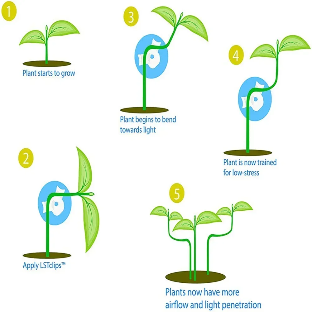 High Quality Practical Branch Bender Plant Reusable ABS Adjustable Plant Bender Plant Supports Plant Training Clips 10 Pcs
High Quality Practical Branch Bender Plant Reusable ABS Adjustable Plant Bender Plant Supports Plant Training Clips 10 Pcs