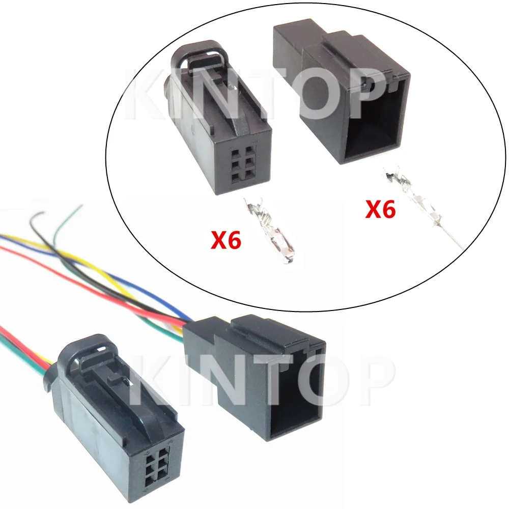 1 Set 6 Pins Car Unsealed Plug 1534121-1 4D0971636 Auto Tire Pressure Alarm Electric Cable Socket AC Assembly For VW Audi
1 Set 6 Pins Car Unsealed Plug 1534121-1 4D0971636 Auto Tire Pressure Alarm Electric Cable Socket AC Assembly For VW Audi