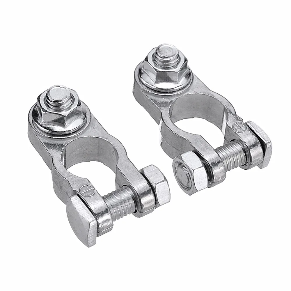 2Pcs Aluminum Alloy Car Battery Connector Post Battery Terminal Pile Cap Charging Clamp Car Truck Battery Terminal Connector
2Pcs Aluminum Alloy Car Battery Connector Post Battery Terminal Pile Cap Charging Clamp Car Truck Battery Terminal Connector