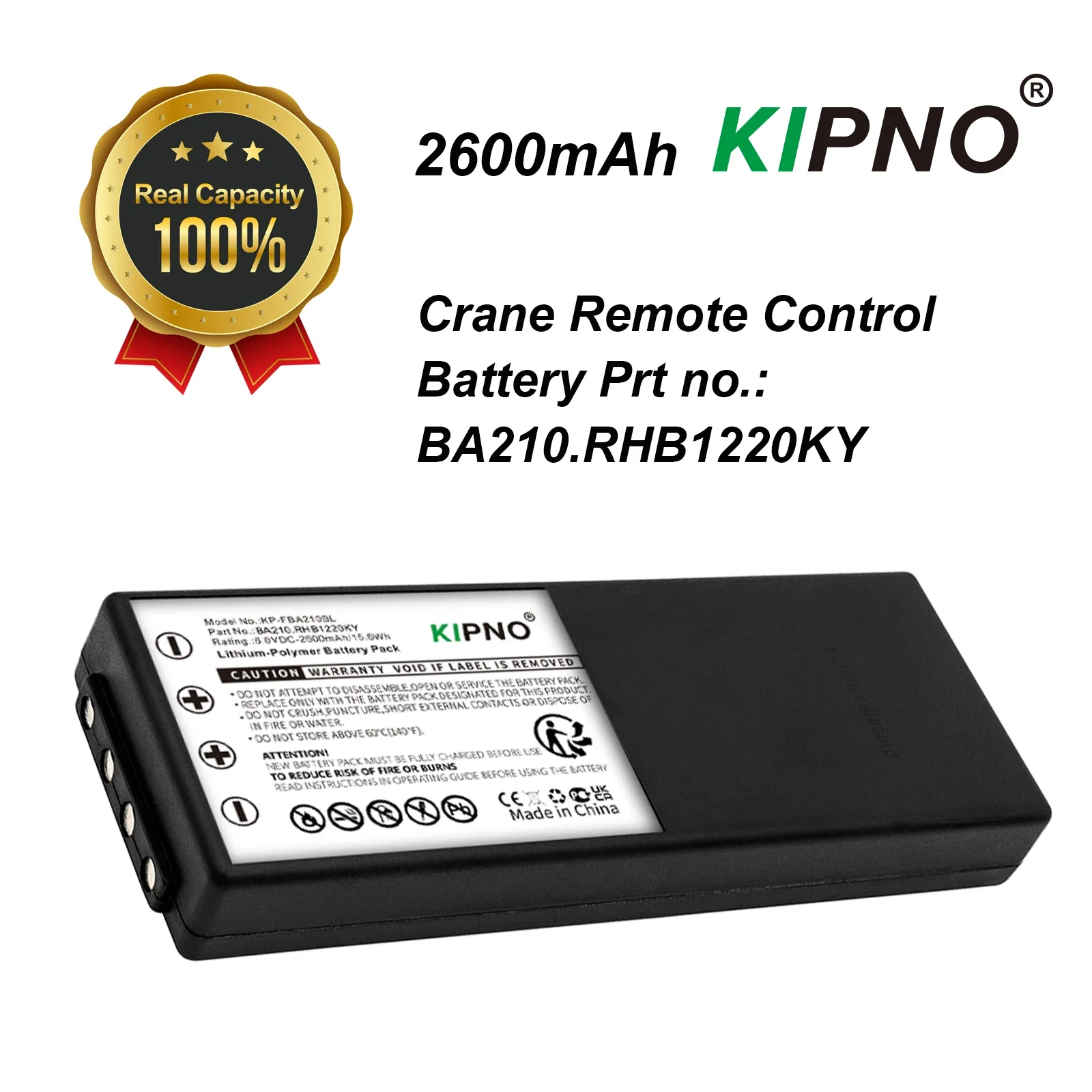 Crane Remote Control Battery BA210 2600mAh For HBC FUB78AA PM471560 BA210040 BA211060 BA213020 BA214060 BA214061 Lie 
Crane Remote Control Battery BA210 2600mAh For HBC FUB78AA PM471560 BA210040 BA211060 BA213020 BA214060 BA214061 Lie