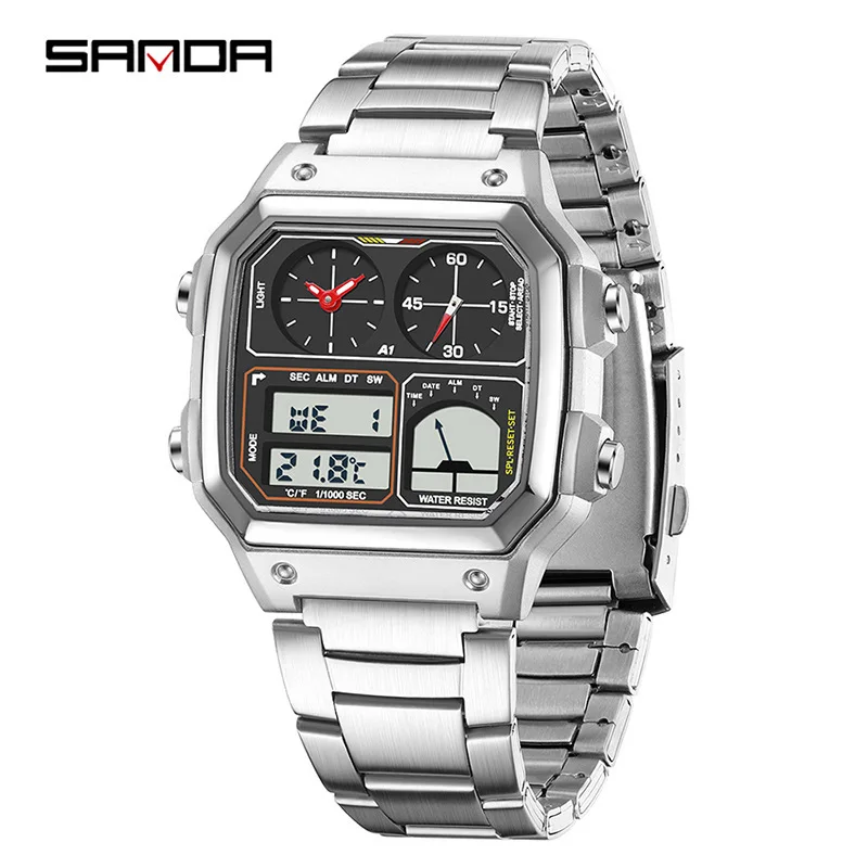 Innovation Quartz Watch Men Multifunctional Digital Display Electronics Original Watches Men Personalized Decoration AAA Clcok
Innovation Quartz Watch Men Multifunctional Digital Display Electronics Original Watches Men Personalized Decoration AAA Clcok