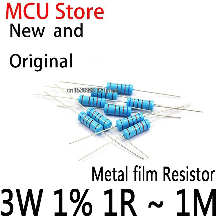 Новый и оригинальный металлический пленочный резистор 1R 4.7R 10R 22R 33R 47R 1K 4,7 K 10K 100K 1 4,7 10 22 33 47 4K7 Ohm 3W 1% 1R ~ 1M, 10 шт.
Новый и оригинальный металлический пленочный резистор 1R 4.7R 10R 22R 33R 47R 1K 4,7 K 10K 100K 1 4,7 10 22 33 47 4K7 Ohm 3W 1% 1R ~ 1M, 10 шт.
