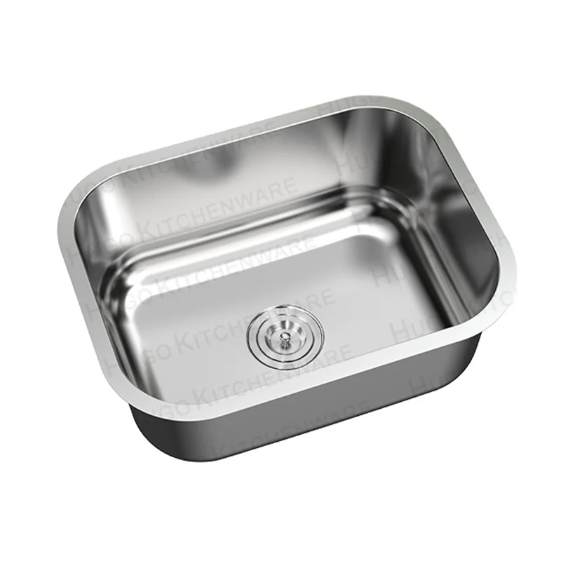 2022 Strong Quality Hand Made 304 Stainless Steel Kitchen Sink Single Bowl Wash Basin
2022 Strong Quality Hand Made 304 Stainless Steel Kitchen Sink Single Bowl Wash Basin