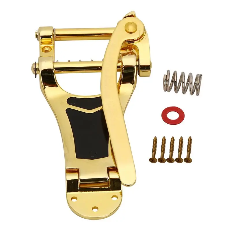 AB31-2X Vibrato Bridge Tailpiece B7 Jazz Guitar For ES355 Epiphone Gold
AB31-2X Vibrato Bridge Tailpiece B7 Jazz Guitar For ES355 Epiphone Gold