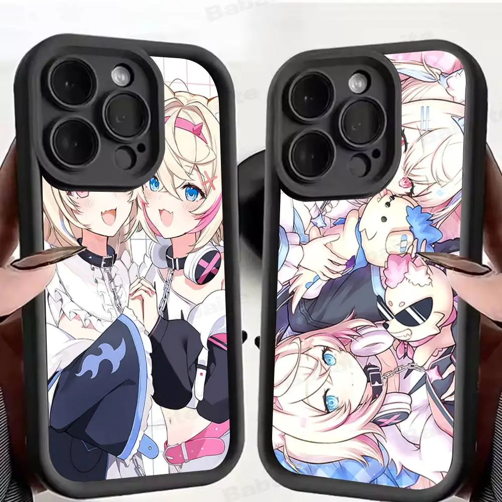 FuwaMoco Fuwawa Mococo Hololive Phone Case For IPhone 17 16 15 14 13 12 11 Pro Max Plus Mini Luck Cover
FuwaMoco Fuwawa Mococo Hololive Phone Case For IPhone 17 16 15 14 13 12 11 Pro Max Plus Mini Luck Cover