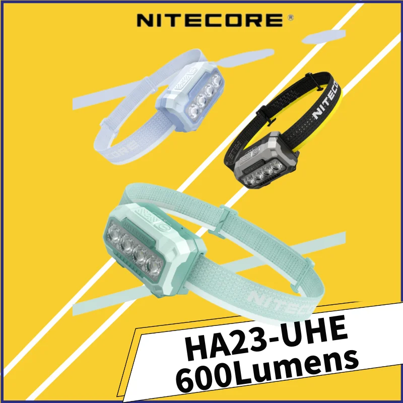 NITECORE HA23 UHE Легкий налобный фонарь AAA, 3 цветовых температуры, 600 люмен, IP68, для ночного бега, кемпинга, рыбалки, треккинга
NITECORE HA23 UHE Легкий налобный фонарь AAA, 3 цветовых температуры, 600 люмен, IP68, для ночного бега, кемпинга, рыбалки, треккинга