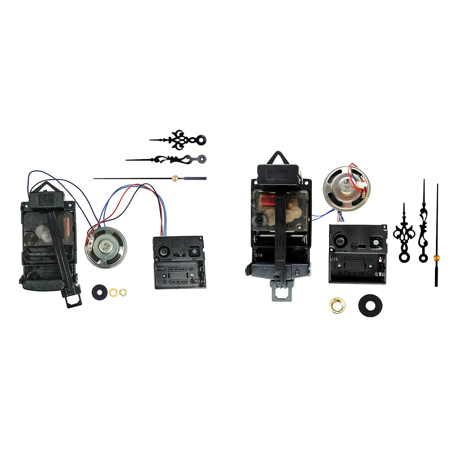 ABS Plastic Pendulum Clock Movement Kit Silent Music Box Hands Set for Hourly Chime Wall Clock Repair
ABS Plastic Pendulum Clock Movement Kit Silent Music Box Hands Set for Hourly Chime Wall Clock Repair