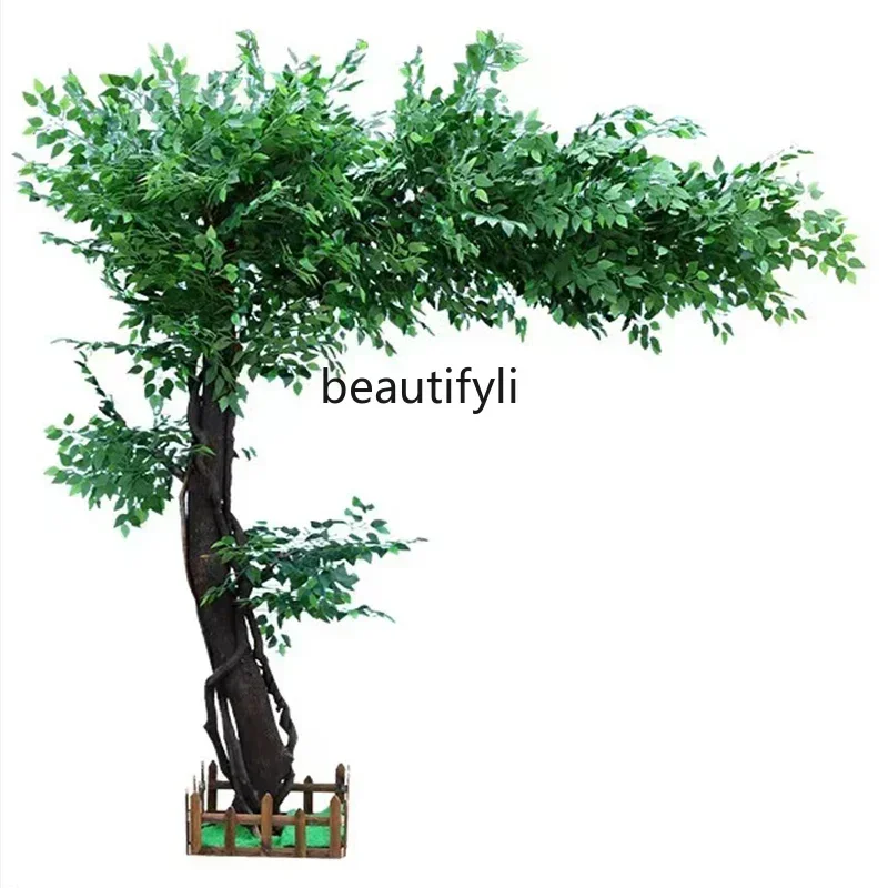A13 Large Simulation Banyan Tree Fake Wishing Tree Hotel Scenic Spot Wedding Indoor Landscaping Decoration Green Banyan Tree
A13 Large Simulation Banyan Tree Fake Wishing Tree Hotel Scenic Spot Wedding Indoor Landscaping Decoration Green Banyan Tree