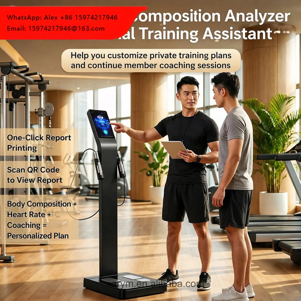 Ai K2 K3 Standing ABS 2026 Latest Technology Physical Test Intelligent Human Body Analyzer Health Check Machine D M