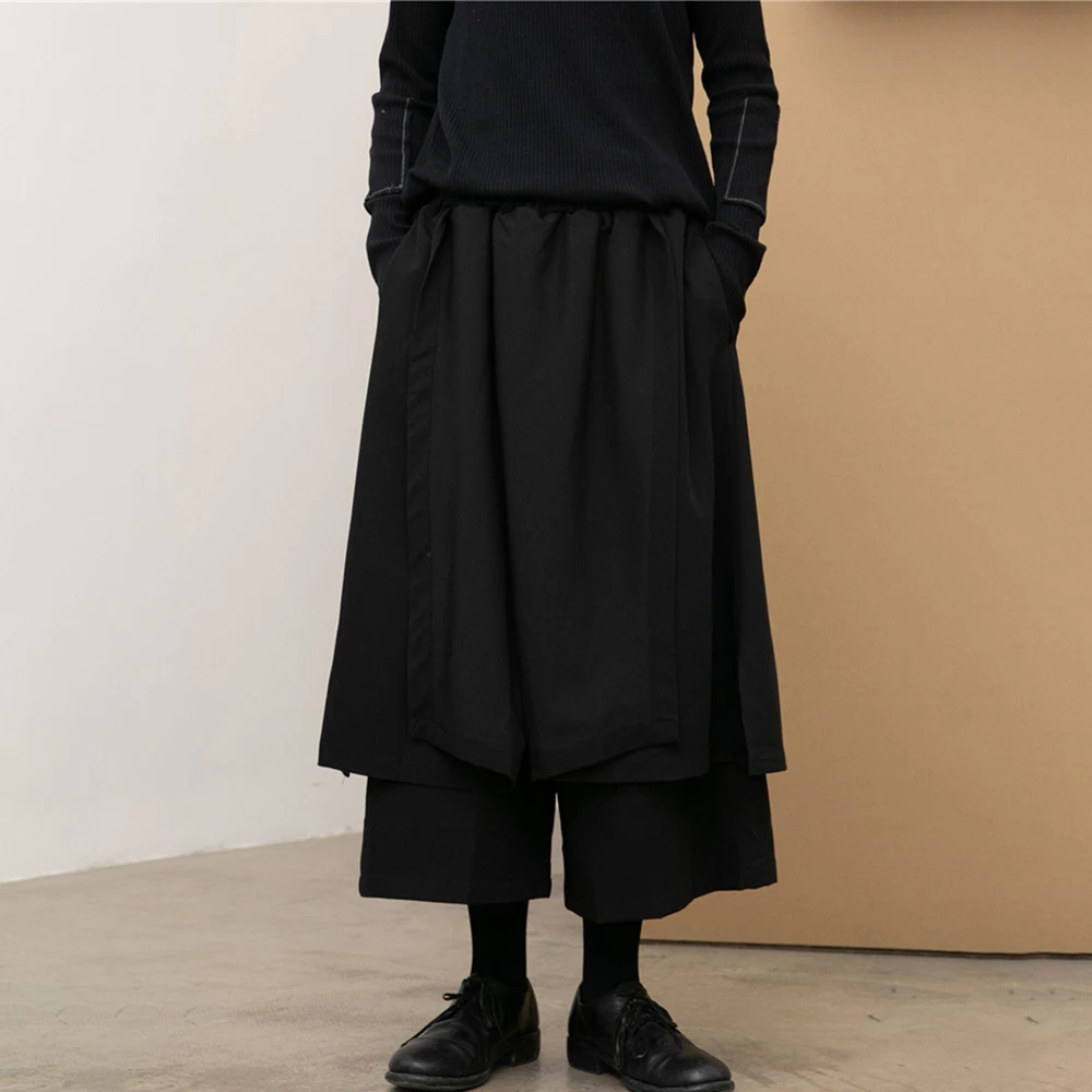 Мужские летние брюки-юбка XS-5XL, однотонные, двухслойные, в американском ретро-стиле, модные, уличные, свободные, повседневные
Мужские летние брюки-юбка XS-5XL, однотонные, двухслойные, в американском ретро-стиле, модные, уличные, свободные, повседневные
