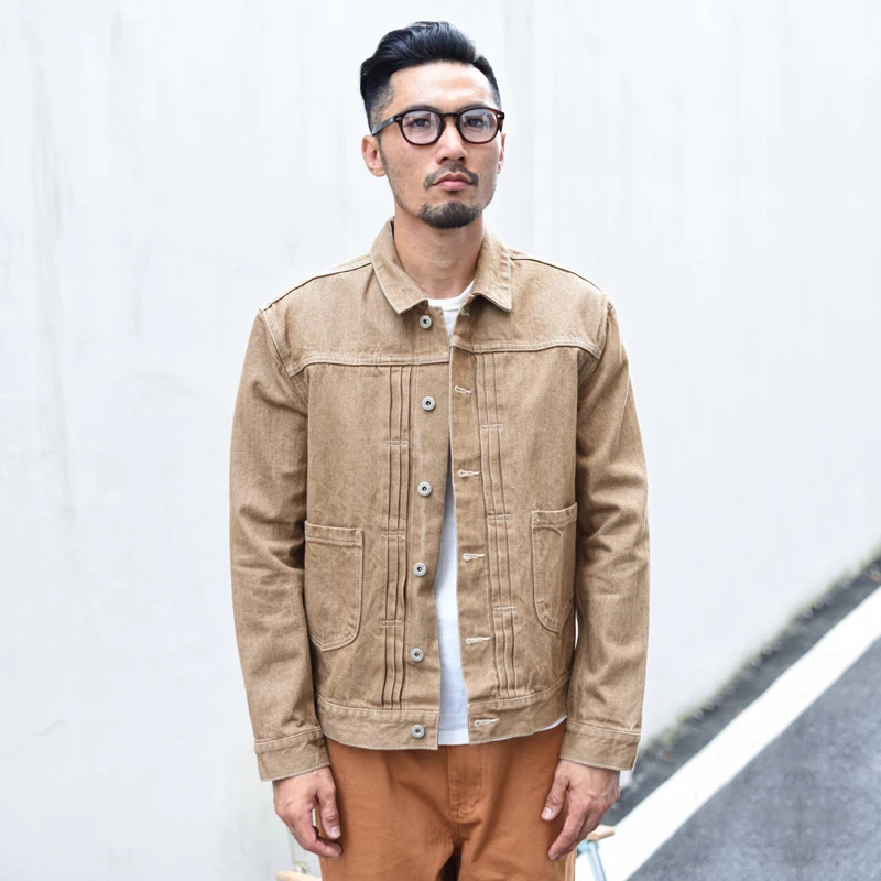 SauceZhan мужское джинсовое пальто цвета хаки Jaet с крашением осенний сезон молодежная модная подставка подходит для модели M повседневные другие сценарии
SauceZhan мужское джинсовое пальто цвета хаки Jaet с крашением осенний сезон молодежная модная подставка подходит для модели M повседневные другие сценарии