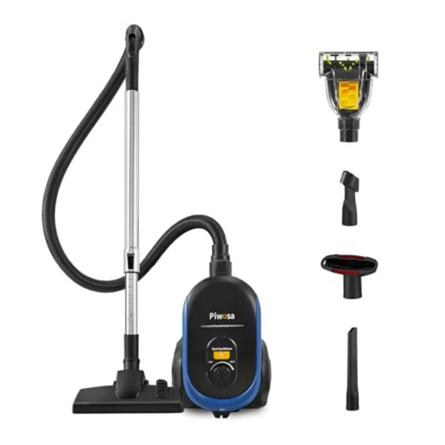 Piwosa Canister Vacuum Cleaner 17KPA Suction for Carpets and Hard Floors Lightweight Bagless with HEPA Filter Dual Motor System
Piwosa Canister Vacuum Cleaner 17KPA Suction for Carpets and Hard Floors Lightweight Bagless with HEPA Filter Dual Motor System