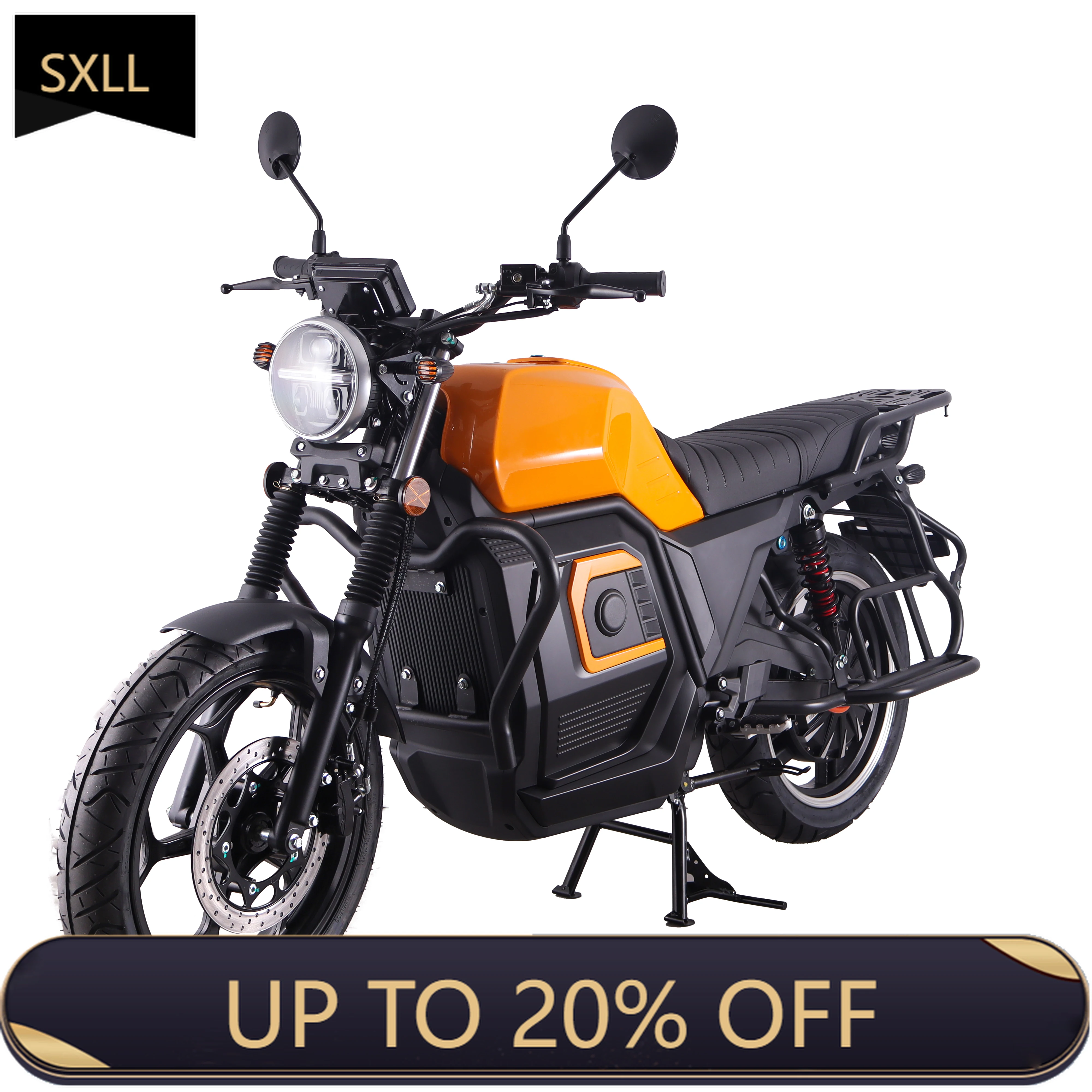 SXLL High-speed electric scooter 3000 watts motor lithium battery electric motorcycle adult off-road electric motorcycle
SXLL High-speed electric scooter 3000 watts motor lithium battery electric motorcycle adult off-road electric motorcycle