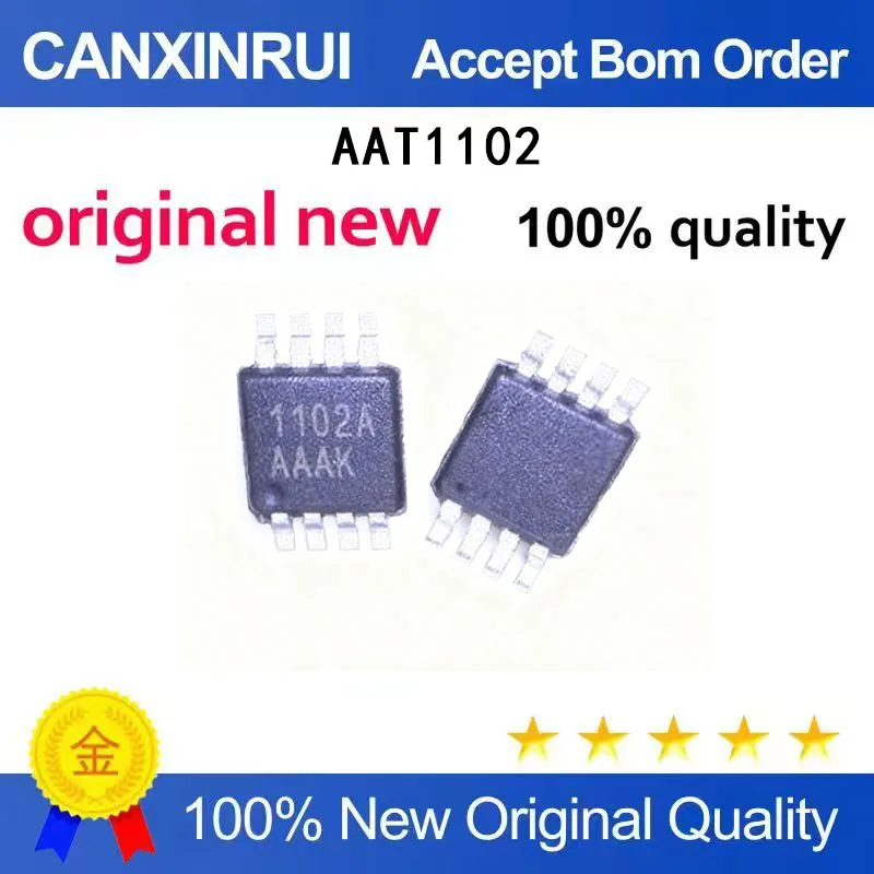 (5-100 Pieces) AAT1102-N-T AAT1102 GAEQ GADQ GAFZ GAAM MSOP-8
(5-100 Pieces) AAT1102-N-T AAT1102 GAEQ GADQ GAFZ GAAM MSOP-8