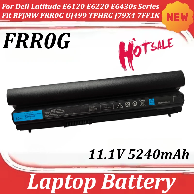 Аккумулятор для ноутбуков Dell Latitude E6120, E6220, E6430s Series (FRR0G, 11.1V, 5240mAh), совместим с RFJMW, FRR0G, UJ499, TPHRG, J79X4, 7FF1K, Y61CV
Аккумулятор для ноутбуков Dell Latitude E6120, E6220, E6430s Series (FRR0G, 11.1V, 5240mAh), совместим с RFJMW, FRR0G, UJ499, TPHRG, J79X4, 7FF1K, Y61CV