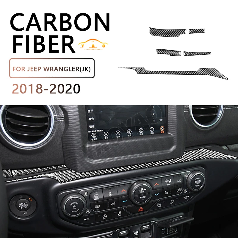 Car Interior Accessories For Jeep Wrangler JL 2018-2020 Carbon Fiber Car Center Console Decorative Stickers
Car Interior Accessories For Jeep Wrangler JL 2018-2020 Carbon Fiber Car Center Console Decorative Stickers