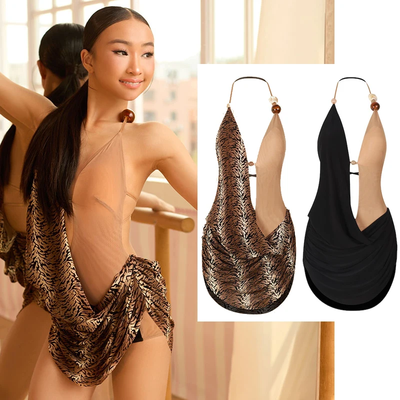 ZYM Girls Latin Dance Dress Summer Halter Neck Short Dress Kids Cha Cha Rumba Dance Wear Practice Clothes Performance Costume
ZYM Girls Latin Dance Dress Summer Halter Neck Short Dress Kids Cha Cha Rumba Dance Wear Practice Clothes Performance Costume