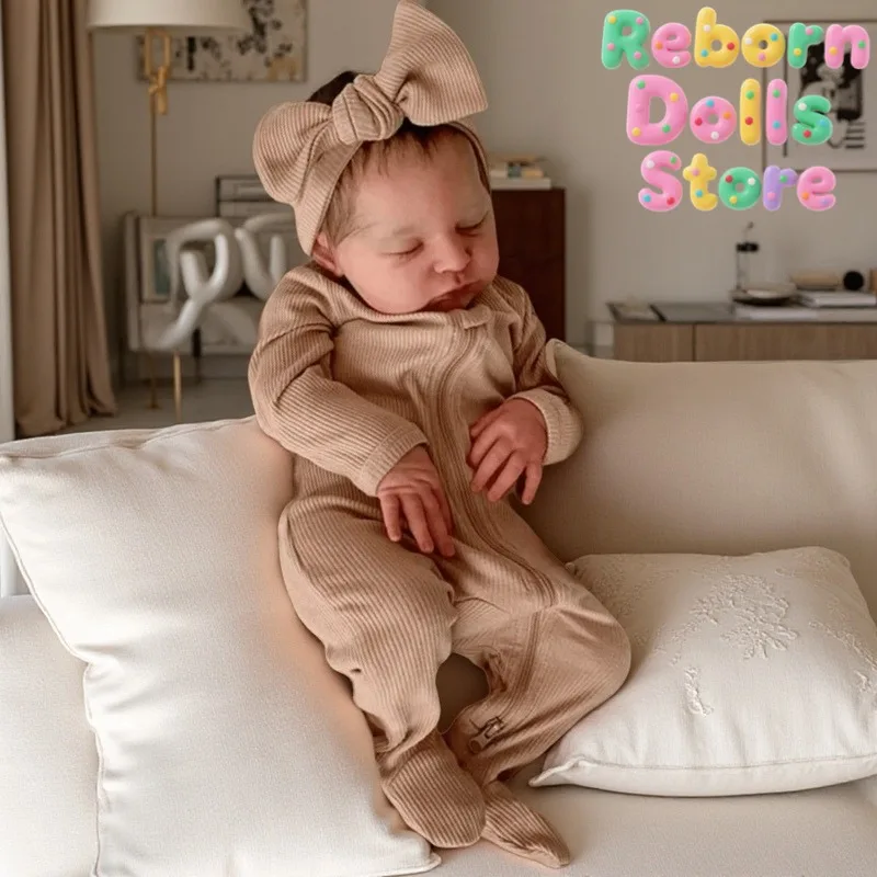 17,32-дюймовая кукла Sleeping Reborn Baby Laura — реалистичная девочка с имитацией деталей, пригодными для душа, окрашенными волосами и видимыми венами
17,32-дюймовая кукла Sleeping Reborn Baby Laura — реалистичная девочка с имитацией деталей, пригодными для душа, окрашенными волосами и видимыми венами