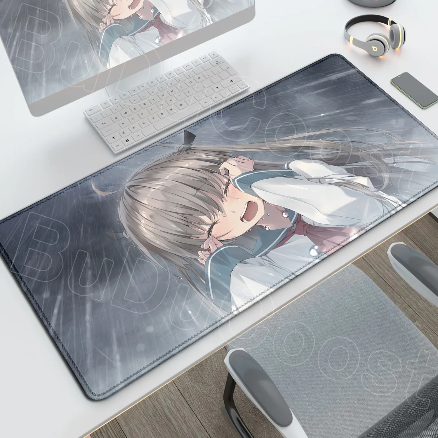 New HD Atoh - My Beloved Time 900x400mm Mousepad Large Mouse Mat XXL Gaming PC Accessories Suitable for gaming and office work
New HD Atoh - My Beloved Time 900x400mm Mousepad Large Mouse Mat XXL Gaming PC Accessories Suitable for gaming and office work