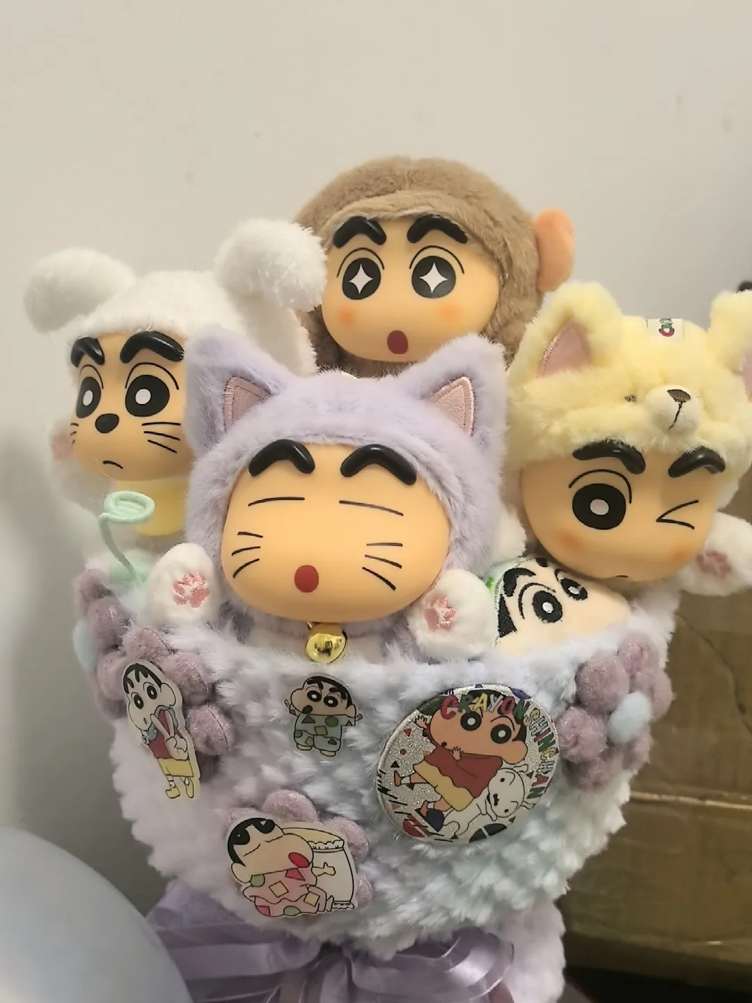 Crayon Shin-Chan Bouquet Plush Flower Creative Cuddly Doll Birthday Graduation Confession Anniversary Festival Gift
Crayon Shin-Chan Bouquet Plush Flower Creative Cuddly Doll Birthday Graduation Confession Anniversary Festival Gift