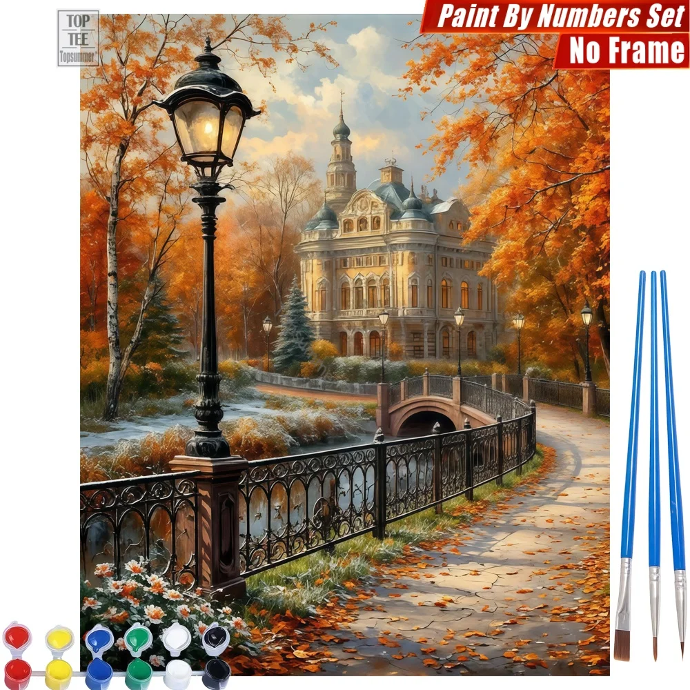 Элегантный осенний набор для цифровой живописи маслом «Парк» - подарок для папы и бабушки, идеальный для семейного досуга осенью
Элегантный осенний набор для цифровой живописи маслом «Парк» - подарок для папы и бабушки, идеальный для семейного досуга осенью