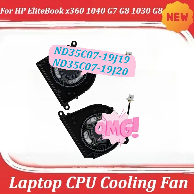 For HP EliteBook x360 1040 G7 G8 1030 G8 M16006-001 ND35C07-19J19 ND35C07-19J20 Laptop CPU Cooling Fan
For HP EliteBook x360 1040 G7 G8 1030 G8 M16006-001 ND35C07-19J19 ND35C07-19J20 Laptop CPU Cooling Fan
