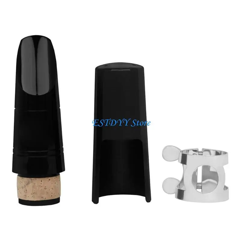 G6DE Clarinet Saxophone Mouthpiece Kits with Ligature and Plastic Caps Clarinet Musical Instrument Accessories Easy to Use
G6DE Clarinet Saxophone Mouthpiece Kits with Ligature and Plastic Caps Clarinet Musical Instrument Accessories Easy to Use