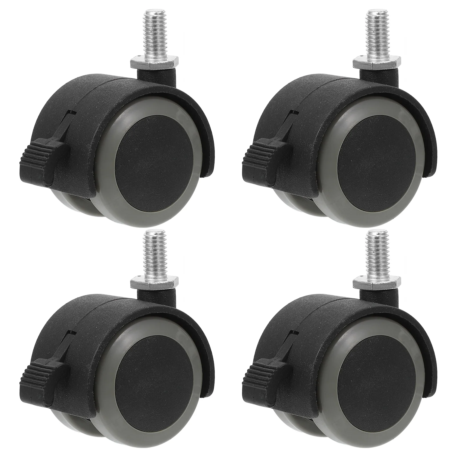 4 Pcs Caster Wheels Office Chair Casters Desk with for Self-adhesive Replacement Hardwood Floors
4 Pcs Caster Wheels Office Chair Casters Desk with for Self-adhesive Replacement Hardwood Floors