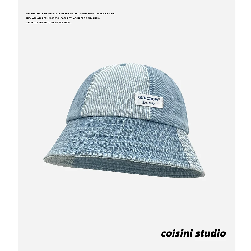 Vintage Denim Fishing Cap Women's Sun Protection Hat Bucket Foldable Mountain Climbing Hat Trendy Breathable Sunshade Cap
Vintage Denim Fishing Cap Women's Sun Protection Hat Bucket Foldable Mountain Climbing Hat Trendy Breathable Sunshade Cap