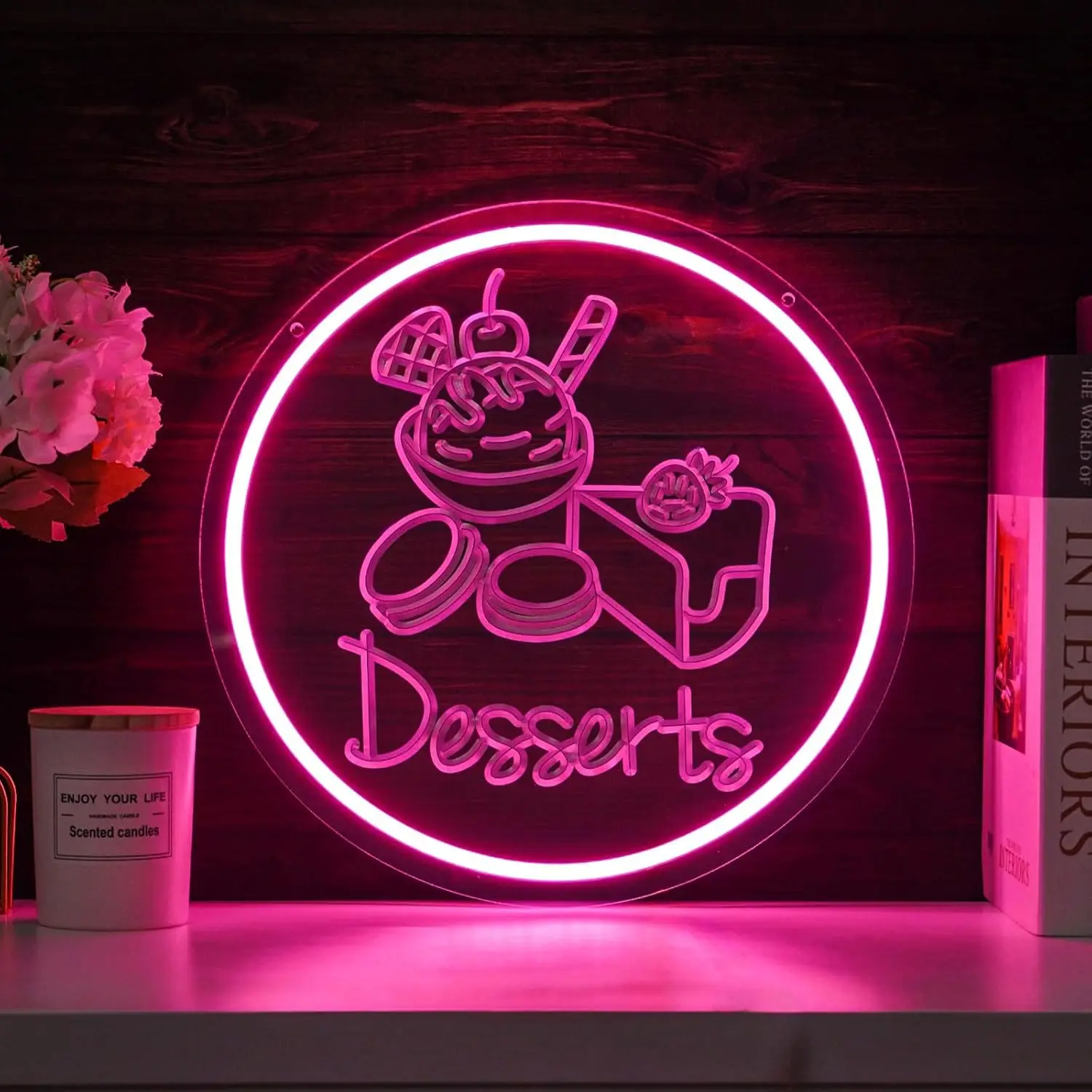 Десерт Неоновая вывеска Мороженое Торт Неоновая 3D гравировка USB Светодиодная неоновая вывеска Пекарня Кофейня Десертный магазин Приветственный знак Настенный декор
Десерт Неоновая вывеска Мороженое Торт Неоновая 3D гравировка USB Светодиодная неоновая вывеска Пекарня Кофейня Десертный магазин Приветственный знак Настенный декор