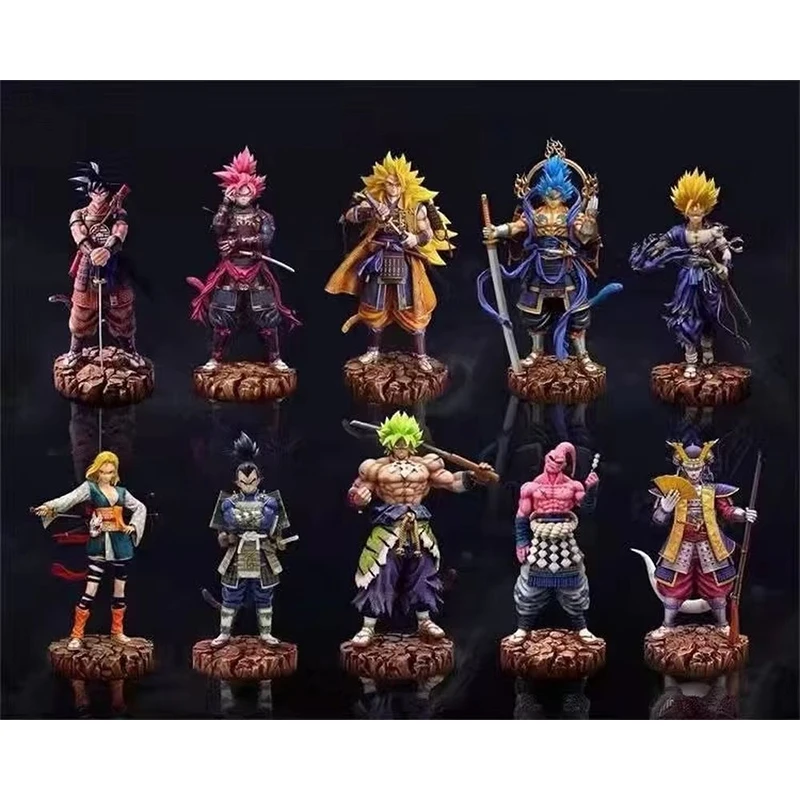 Dragon Ball Gk Japanese Samurai Gohan Broly Vegeta Buu Frieza Shahru Posture Anime Character Series Models Decorations Gifts Toy
Dragon Ball Gk Japanese Samurai Gohan Broly Vegeta Buu Frieza Shahru Posture Anime Character Series Models Decorations Gifts Toy