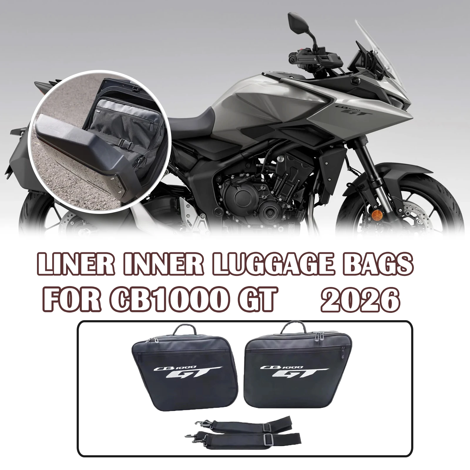 For Honda CB1000 GT 2026 Motorcycle Accessories Liner Luggage Bag Waterproof Liner Inner Luggage Storage Side Box Bags
For Honda CB1000 GT 2026 Motorcycle Accessories Liner Luggage Bag Waterproof Liner Inner Luggage Storage Side Box Bags