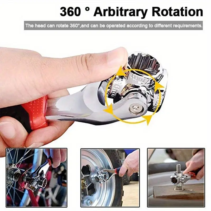 Wrench Torque Keys Set Universal Ratchet Multitool Spanner 48 in 1 Spline Bolts for Furniture Car Repair
Wrench Torque Keys Set Universal Ratchet Multitool Spanner 48 in 1 Spline Bolts for Furniture Car Repair