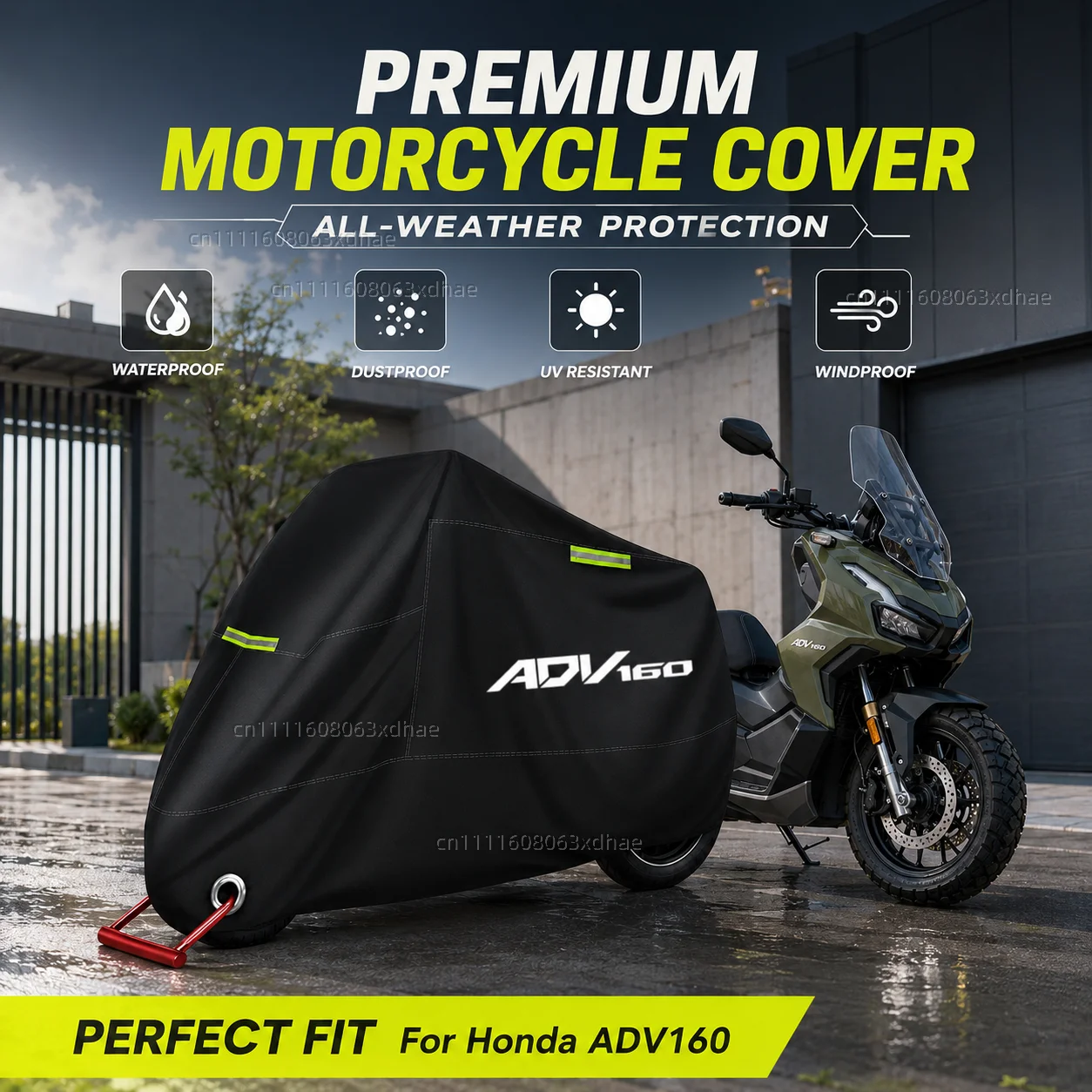 Motorcycle Full Cover Waterproof Rain Dustproof All Season 190T Oxford Cloth For For Honda ADV150 ADV160 ADV350 ADV 150 160 350
Motorcycle Full Cover Waterproof Rain Dustproof All Season 190T Oxford Cloth For For Honda ADV150 ADV160 ADV350 ADV 150 160 350