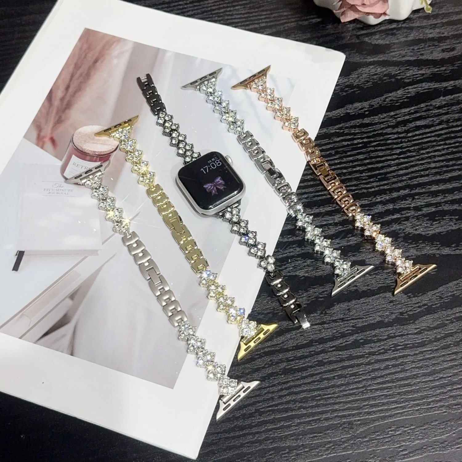 straps for apple watch S11 40 41 44 45 46 49mm stainless steel jewelry Watchband for apple watch accessories watch belt y2k
straps for apple watch S11 40 41 44 45 46 49mm stainless steel jewelry Watchband for apple watch accessories watch belt y2k