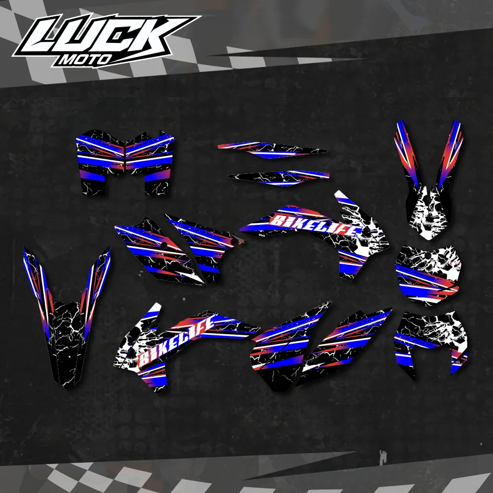 For KTM SX SXF 125 250 350 2013 2014 2015 EXC EXC-F 125 250 300 350 2014 2015 2016 LUCKMOTO Motorcycle Graphics Decal Sticker
For KTM SX SXF 125 250 350 2013 2014 2015 EXC EXC-F 125 250 300 350 2014 2015 2016 LUCKMOTO Motorcycle Graphics Decal Sticker
