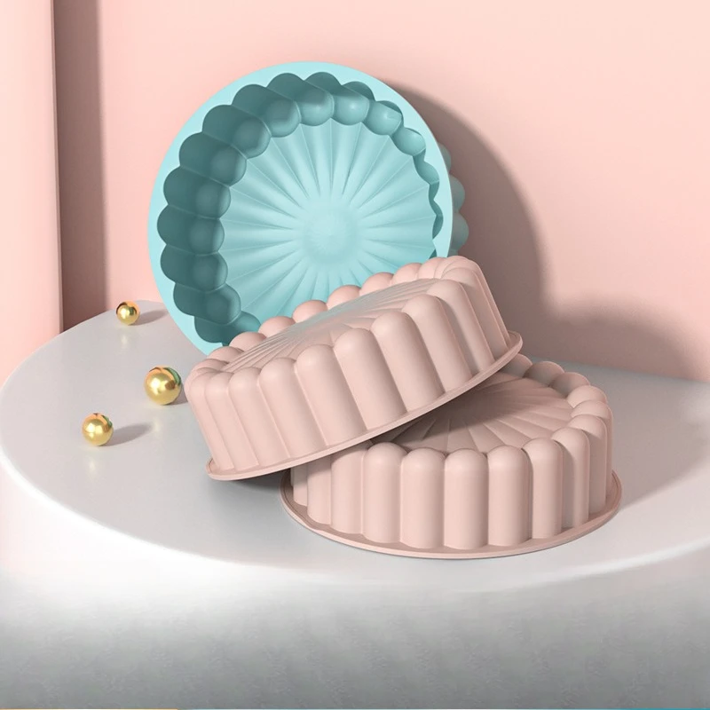 LH cake mold silicone round mold kitchen household DIY thickened baking pan high temperature resistance
LH cake mold silicone round mold kitchen household DIY thickened baking pan high temperature resistance