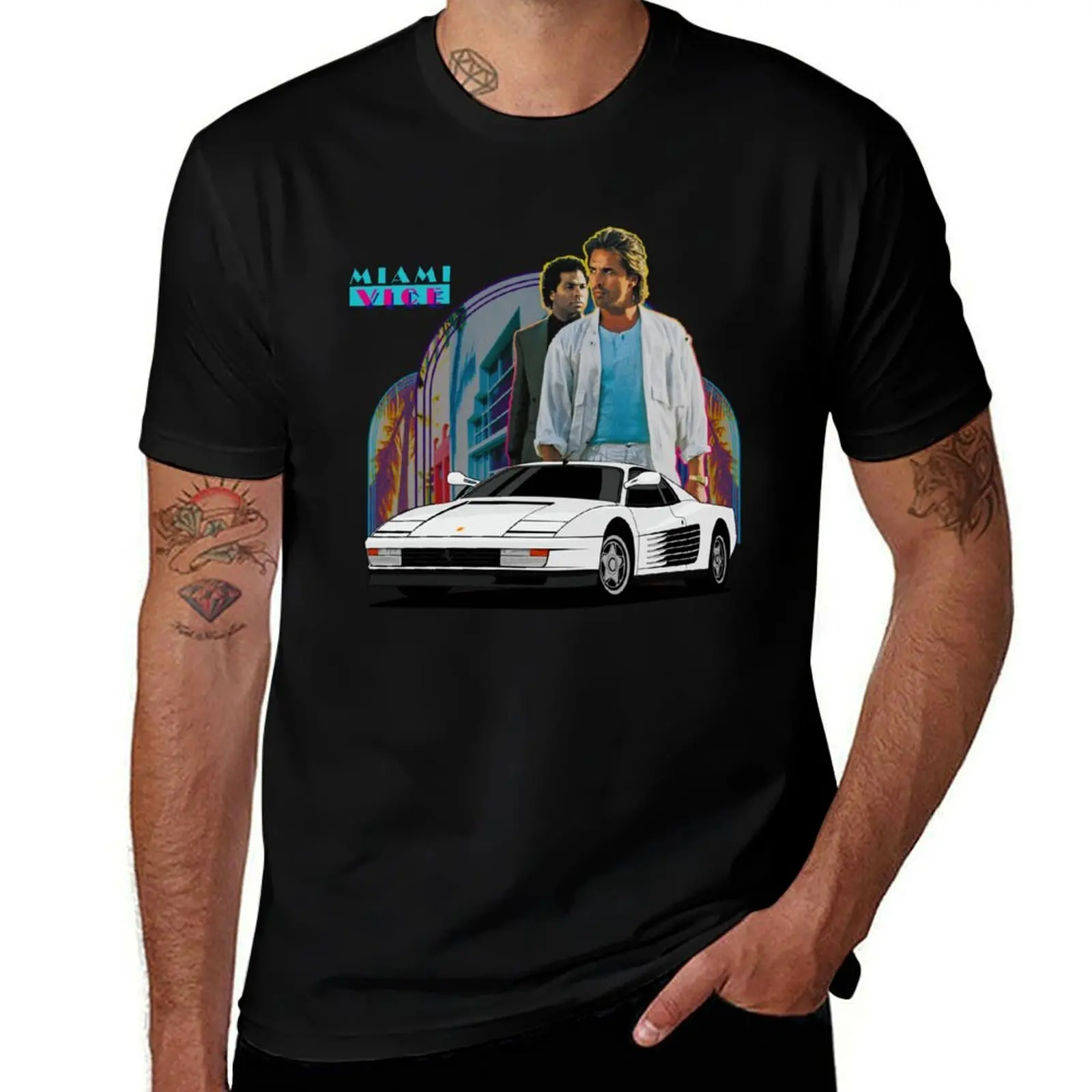 Miami Vice - Testarossa T-Shirt High Elasticity Sports T-Shirt
Miami Vice - Testarossa T-Shirt High Elasticity Sports T-Shirt