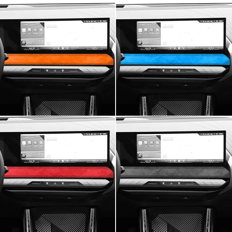 For BMW X3 G48 G45 (2025-) Made of Alcantara Center Console Panel Trim Sticker Car Interior Custom Premium Tuning Accessories
For BMW X3 G48 G45 (2025-) Made of Alcantara Center Console Panel Trim Sticker Car Interior Custom Premium Tuning Accessories