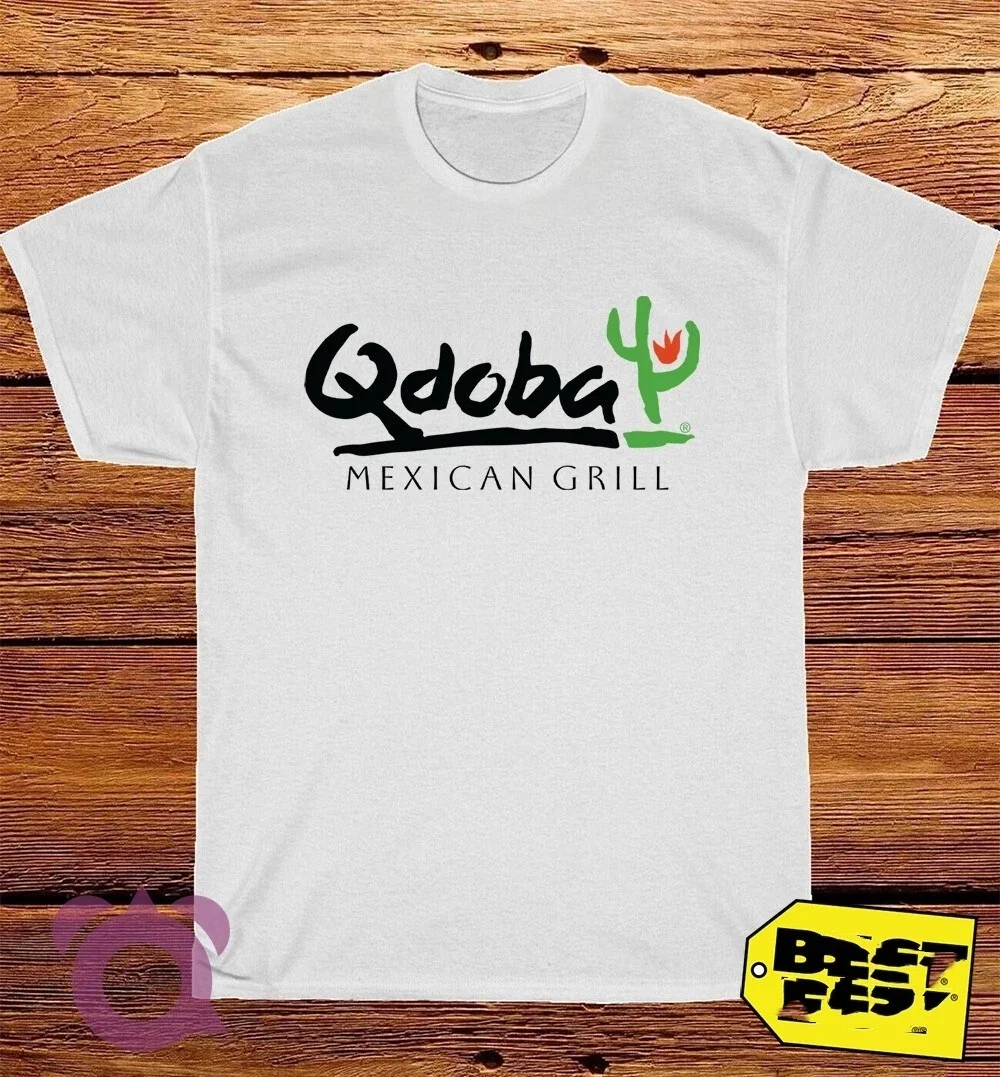 2025 Summer New Qdoba Mexican Grill Logo American Funny T-shirt Printed Cotton Round Neck T-shirt for Men and Women
2025 Summer New Qdoba Mexican Grill Logo American Funny T-shirt Printed Cotton Round Neck T-shirt for Men and Women