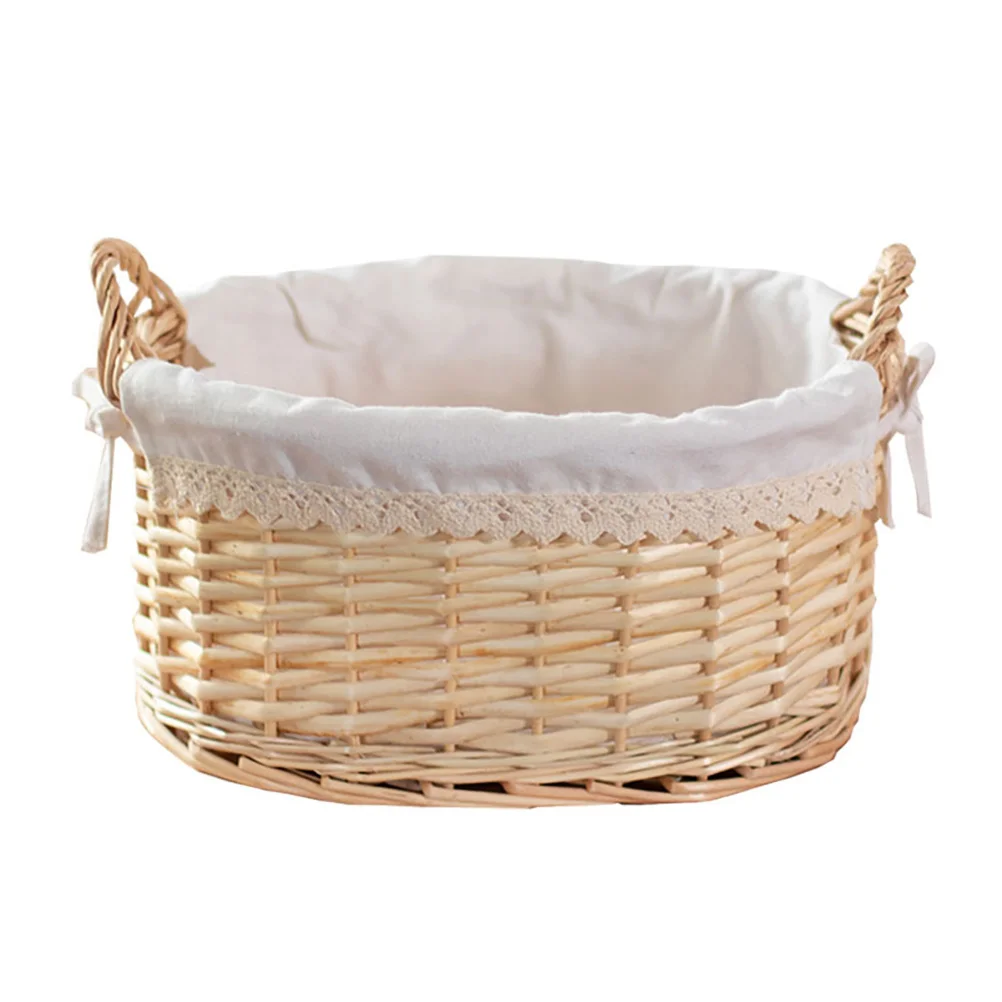 Storage Bins for Shelves Rattan Basket Desktop Cosmetics Holder Lovely Rack Woven Beige Makeup Organizer Practical
Storage Bins for Shelves Rattan Basket Desktop Cosmetics Holder Lovely Rack Woven Beige Makeup Organizer Practical
