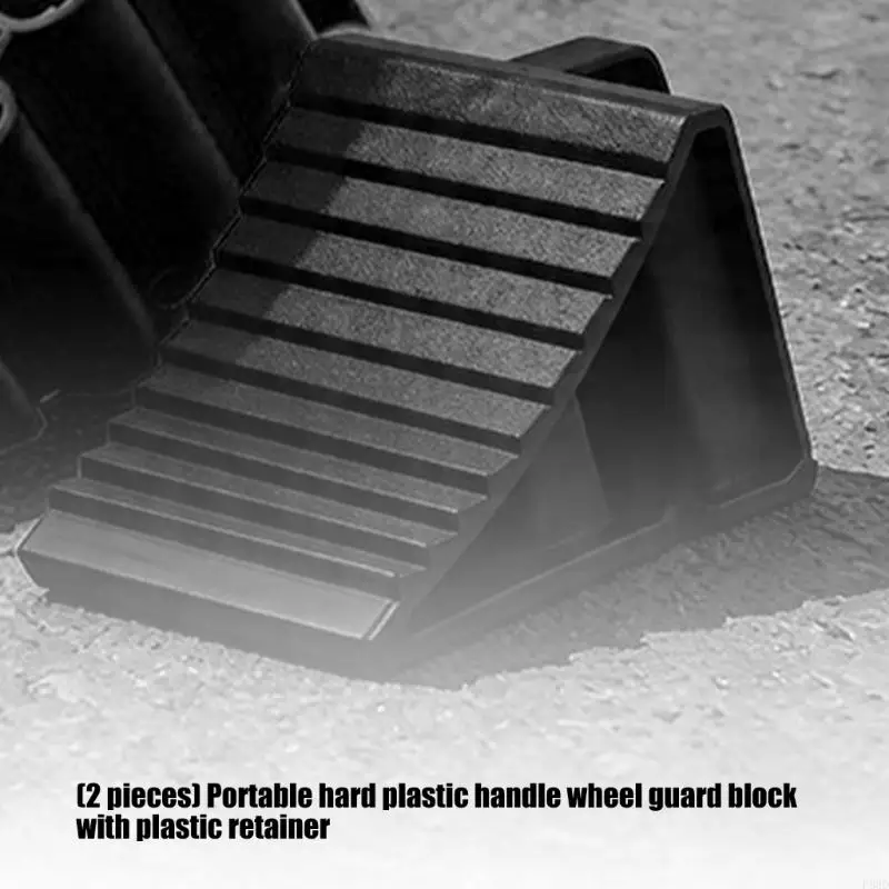 Parking Chock With Nonslip Grip Wheel Chocks Vehicle Stabilization Tool Easy to Carry Car Stopper for Garage
Parking Chock With Nonslip Grip Wheel Chocks Vehicle Stabilization Tool Easy to Carry Car Stopper for Garage
