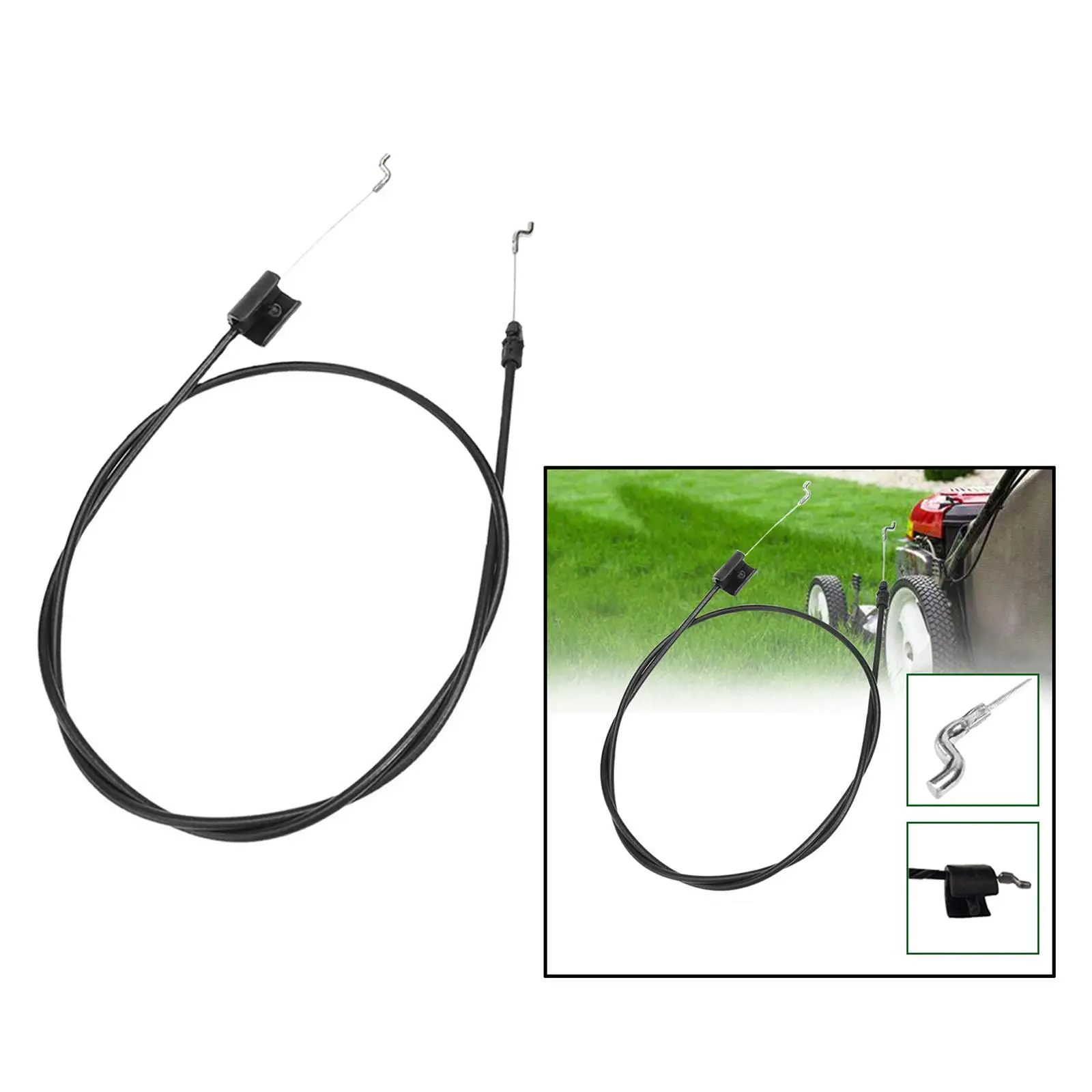 Wheel Tools 61 Inch Black Drive Control Wire Garden Replacement for MTD 11A Rotary Lawnmower
Wheel Tools 61 Inch Black Drive Control Wire Garden Replacement for MTD 11A Rotary Lawnmower