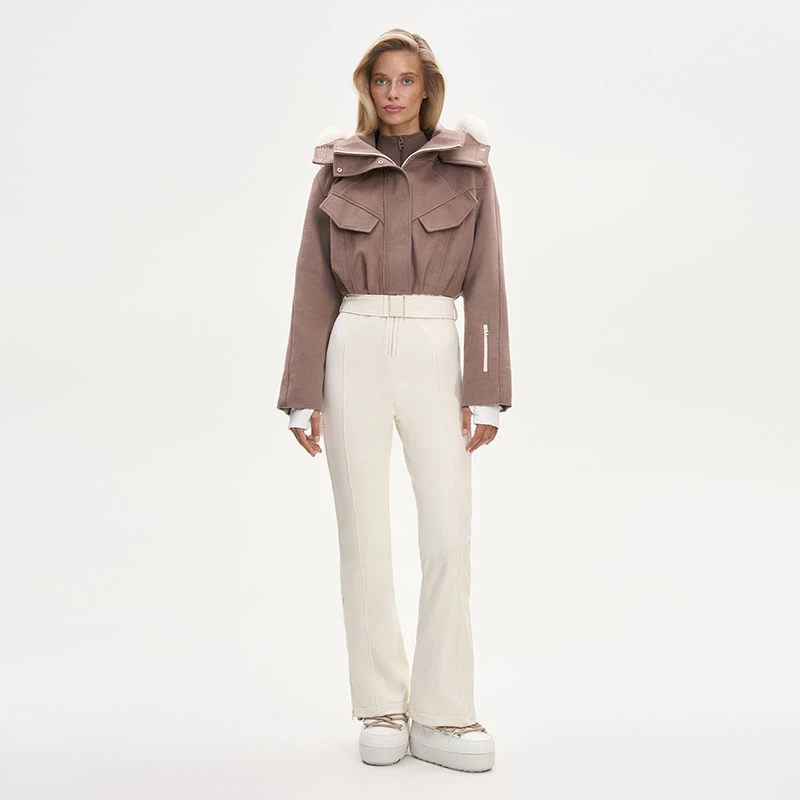 2026 Winter Women's Woolen Ski Jumpsuit, Casual Patchwork Slim Romper, Full Sleeve Stand Collar Zipper Lady Outfit
2026 Winter Women's Woolen Ski Jumpsuit, Casual Patchwork Slim Romper, Full Sleeve Stand Collar Zipper Lady Outfit