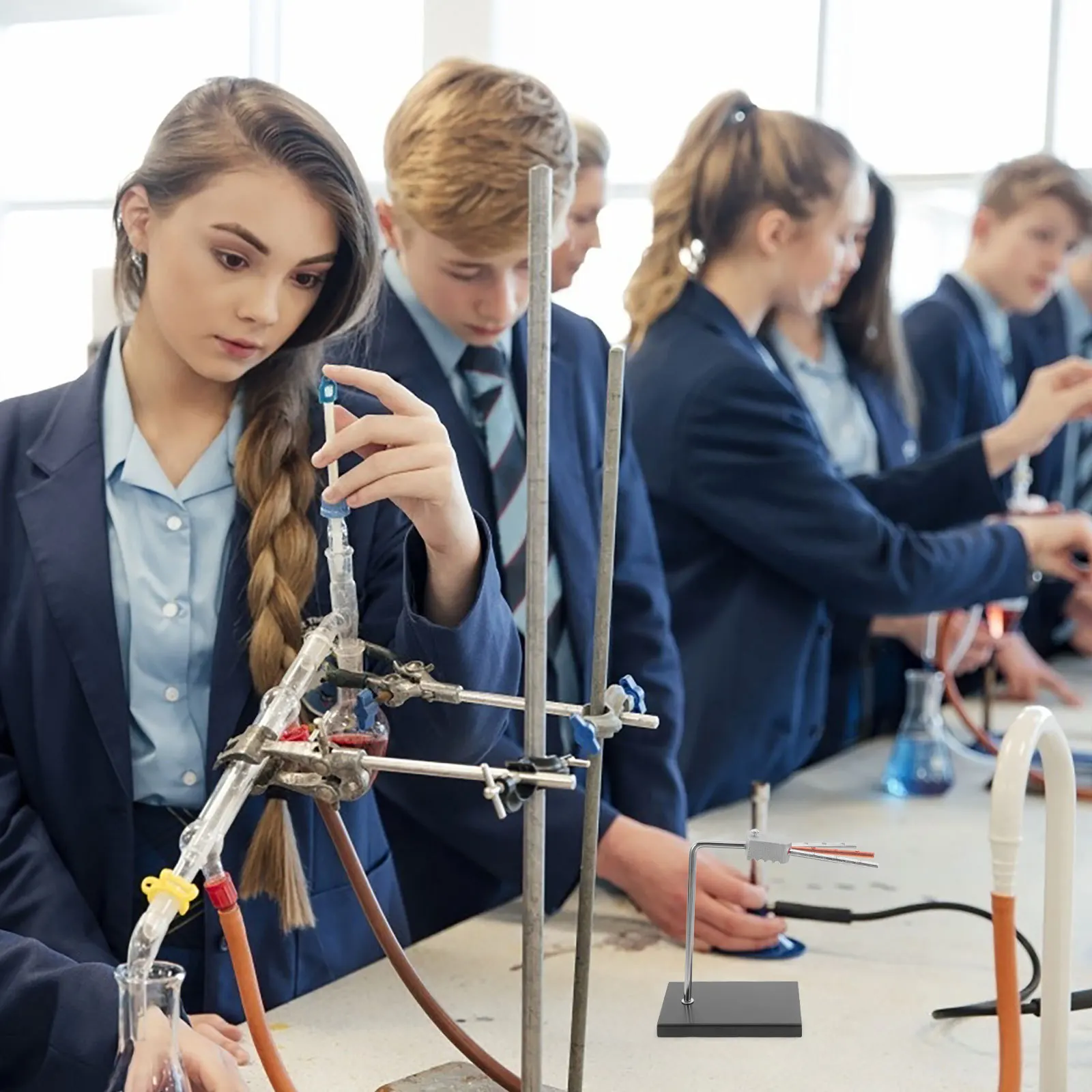 Heat Transfer Demonstration Kit Thermal Conductivity Demonstrator Physics Experiment Equipment Heat Conduction Laboratory Kit
Heat Transfer Demonstration Kit Thermal Conductivity Demonstrator Physics Experiment Equipment Heat Conduction Laboratory Kit