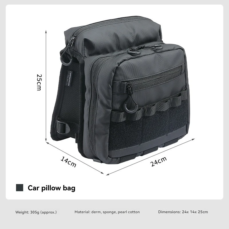 CAMPINGMOON Black BK-PL Multi-functional Headrest Bag for Car Seating with Glasses Pocket And Built-in Storage Organizer Afforda
CAMPINGMOON Black BK-PL Multi-functional Headrest Bag for Car Seating with Glasses Pocket And Built-in Storage Organizer Afforda