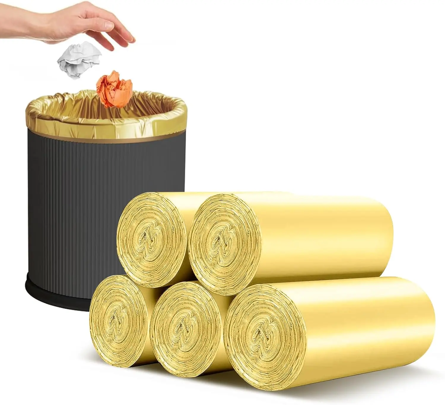 4-6 Gallon Small Trash Bags Strong Leak-proof Garbage Bags for Car Boat Office Bathroom Kitchen Waste Basket Liner
4-6 Gallon Small Trash Bags Strong Leak-proof Garbage Bags for Car Boat Office Bathroom Kitchen Waste Basket Liner