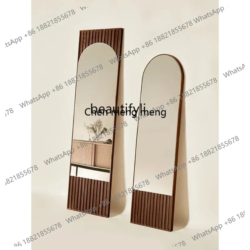 LHY26 ss French Solid Wood Full-Body Retro Irregular Floor Mirror, Household Minimalist Bedroom Arch Dressing Mirror, Home Acces
LHY26 ss French Solid Wood Full-Body Retro Irregular Floor Mirror, Household Minimalist Bedroom Arch Dressing Mirror, Home Acces
